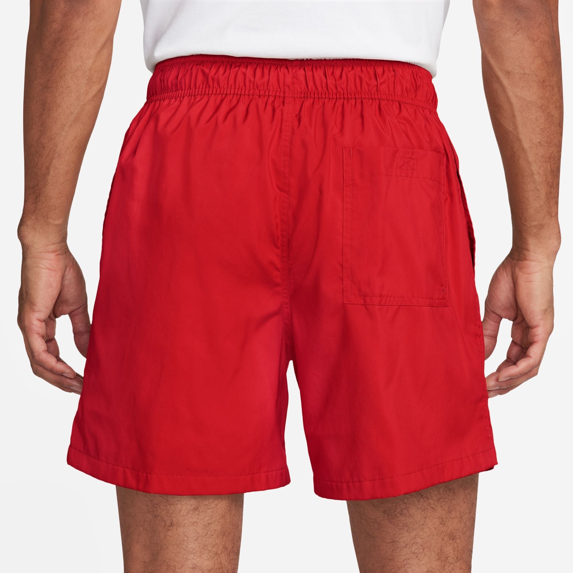 Nike Mens Club Woven Flow Shorts - University Red