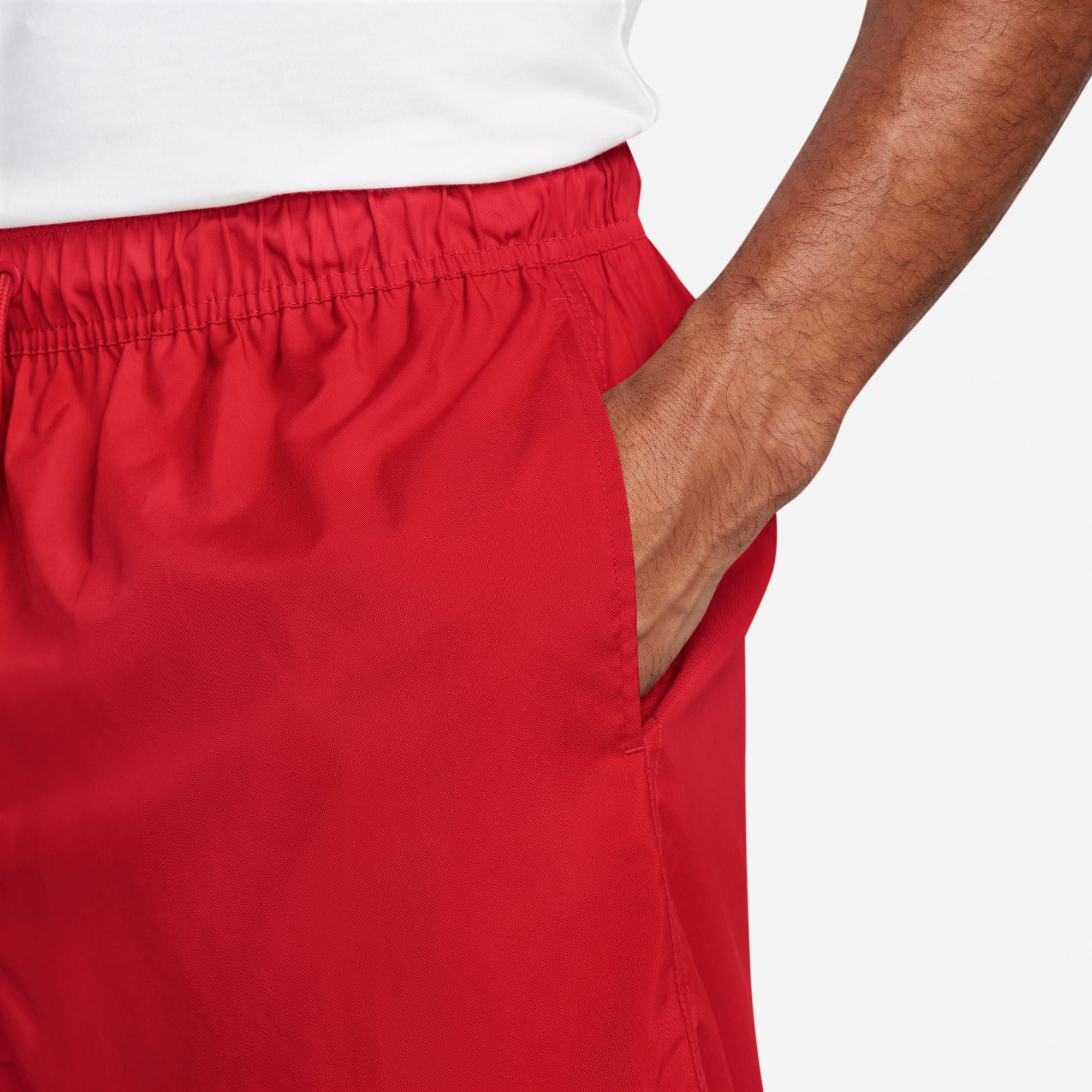 Nike Mens Club Woven Flow Shorts - University Red