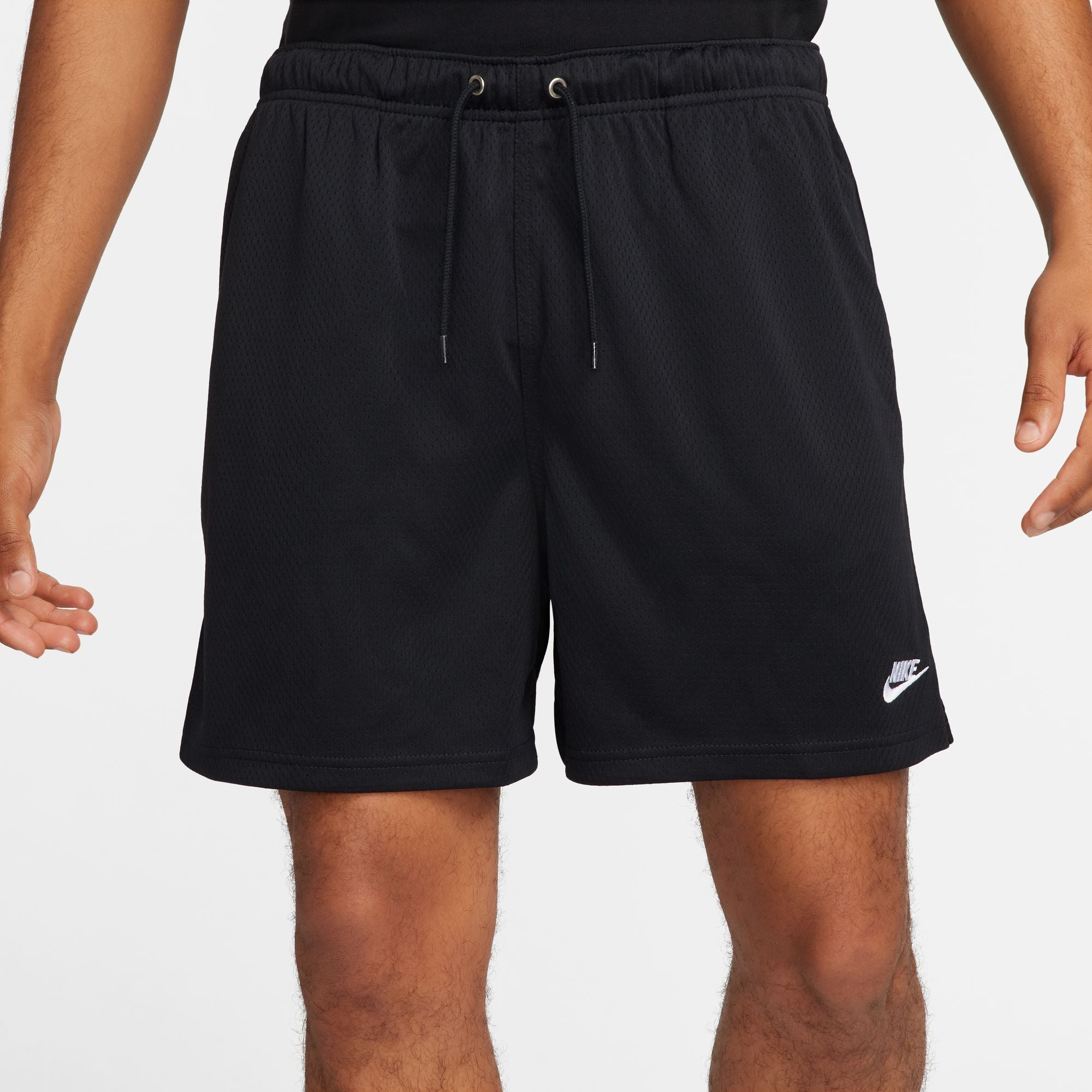 Nike Mens Club Mesh Flow Shorts - Black