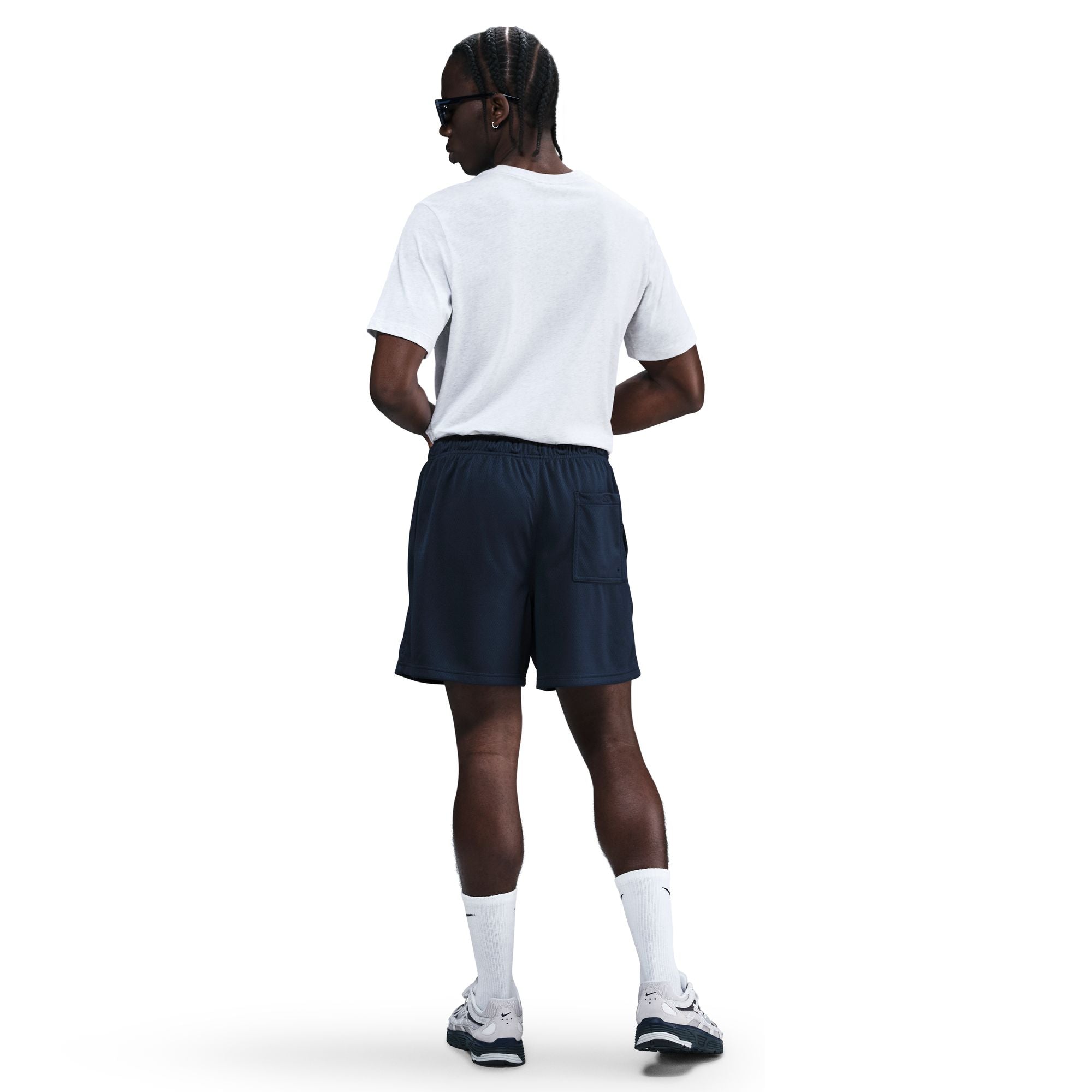 Nike Mens Club Mesh Flow Shorts - Obsidian