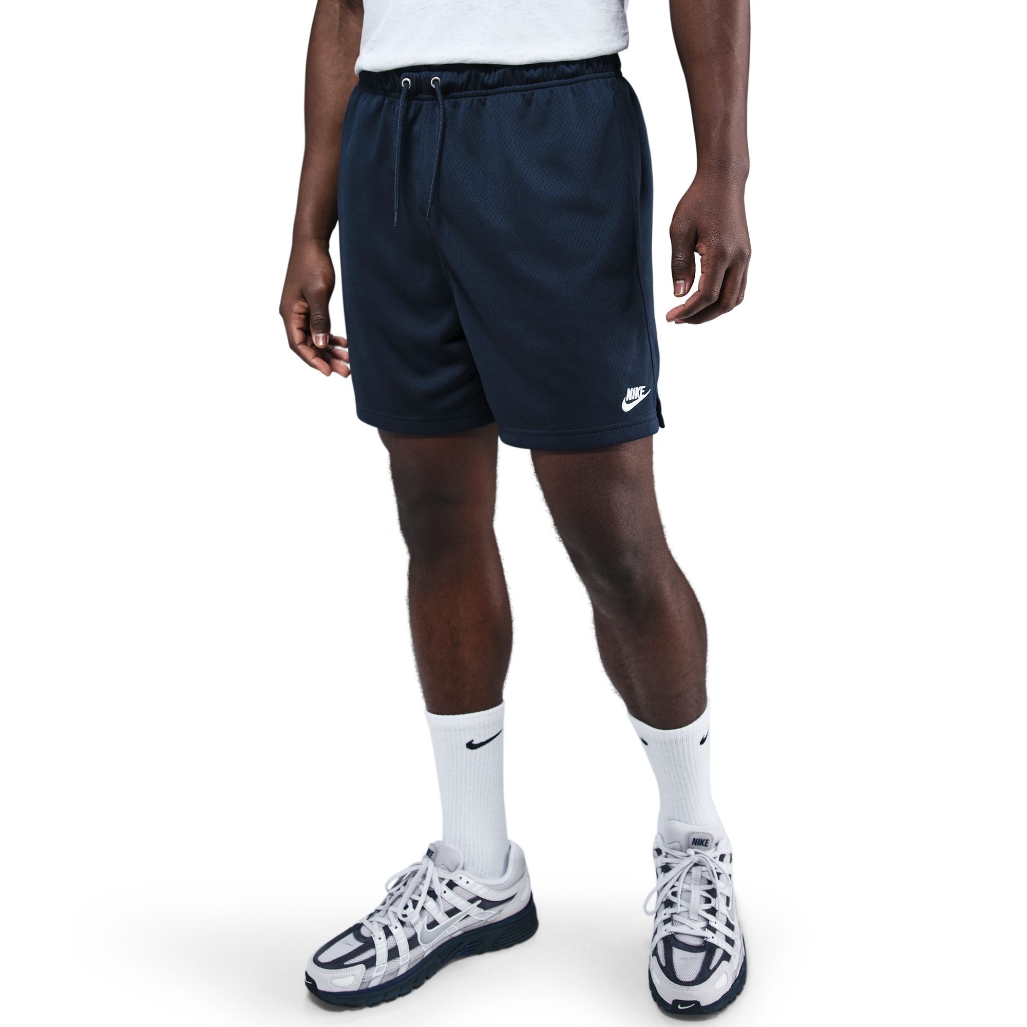 Nike Mens Club Mesh Flow Shorts - Obsidian