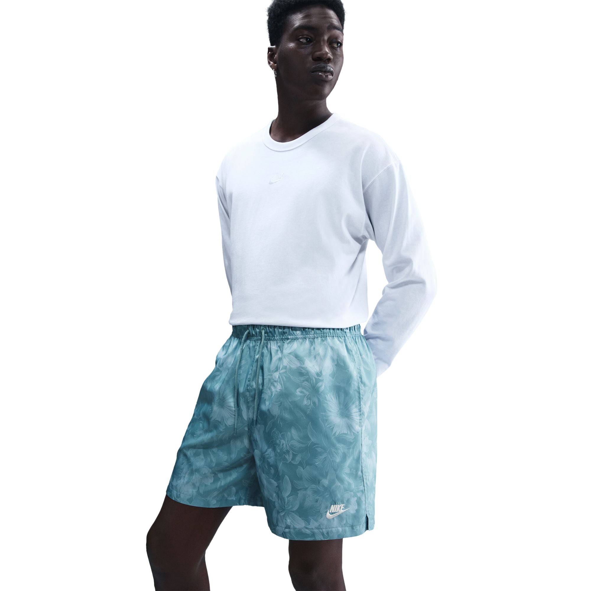 Nike Mens Club Flow Shorts - Turquoise