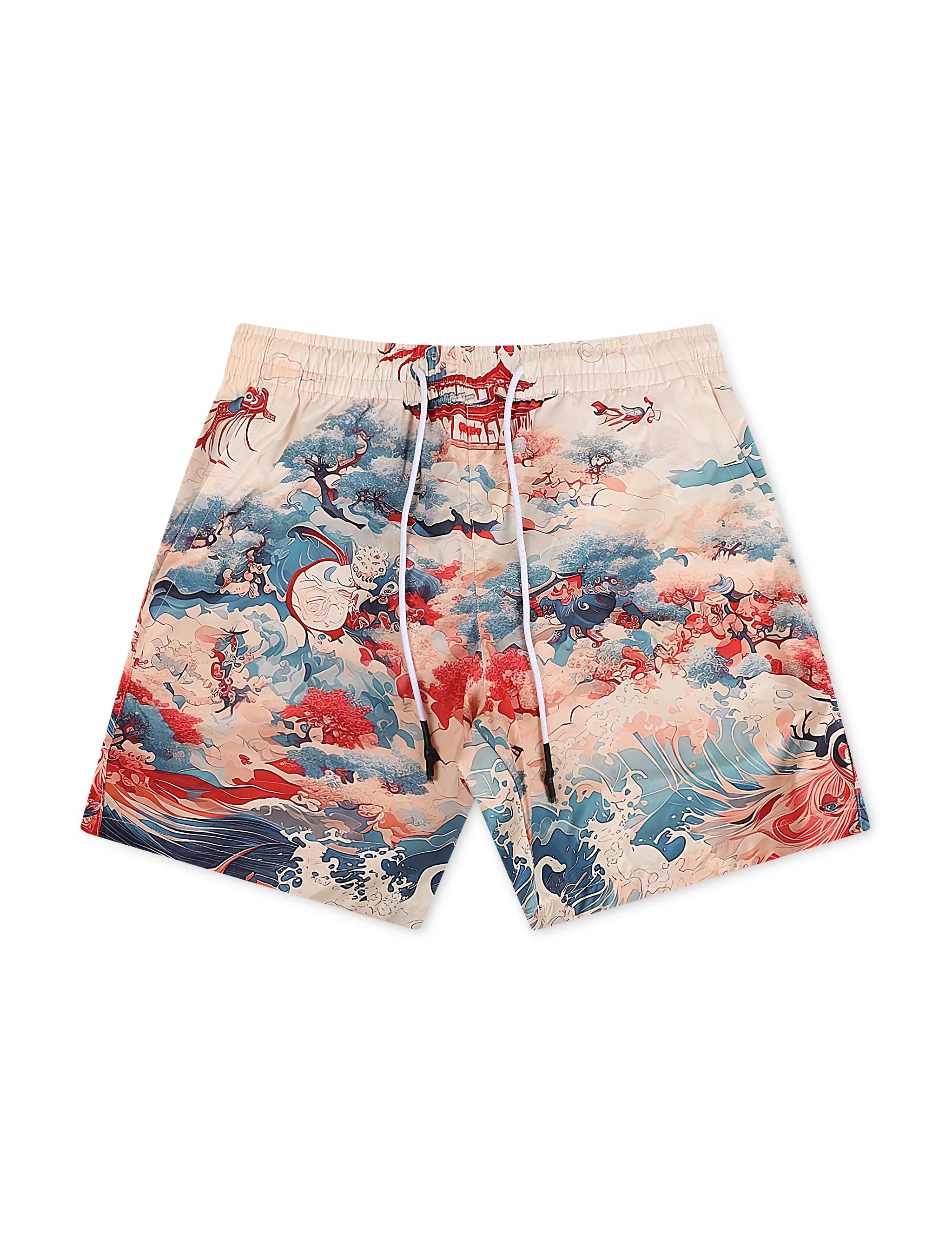 Jordan Craig Ibiza Lounge Shorts - Coral