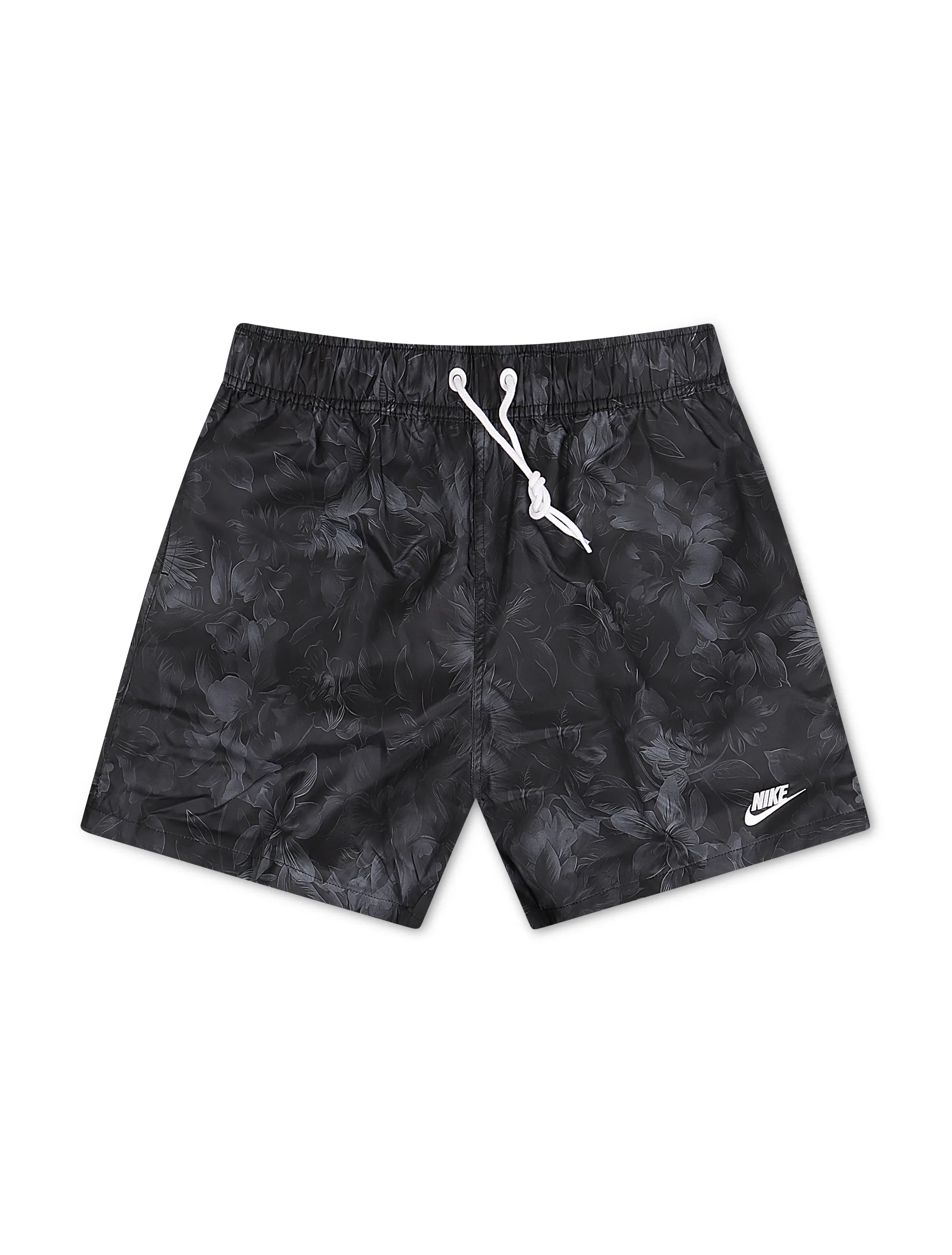 Nike Mens Club Woven Shorts - Black/White