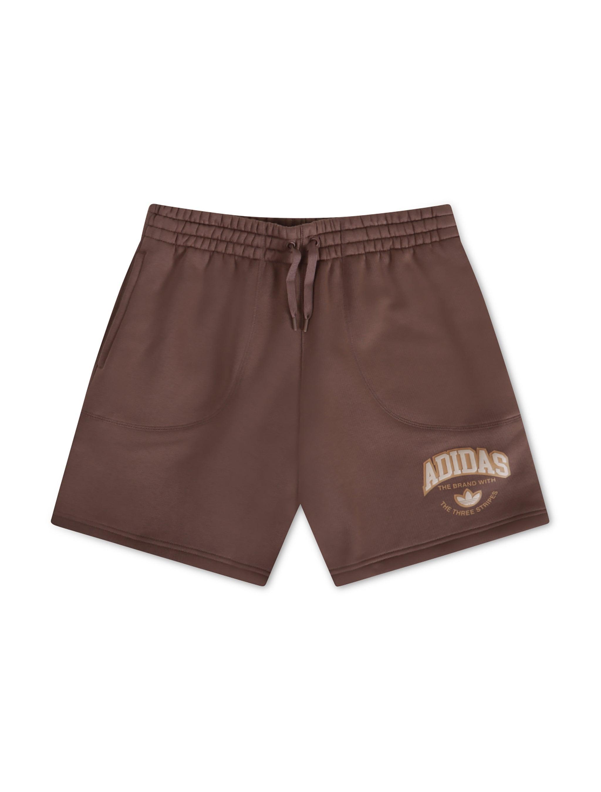 Adidas Mens Vrct Shorts - Brown