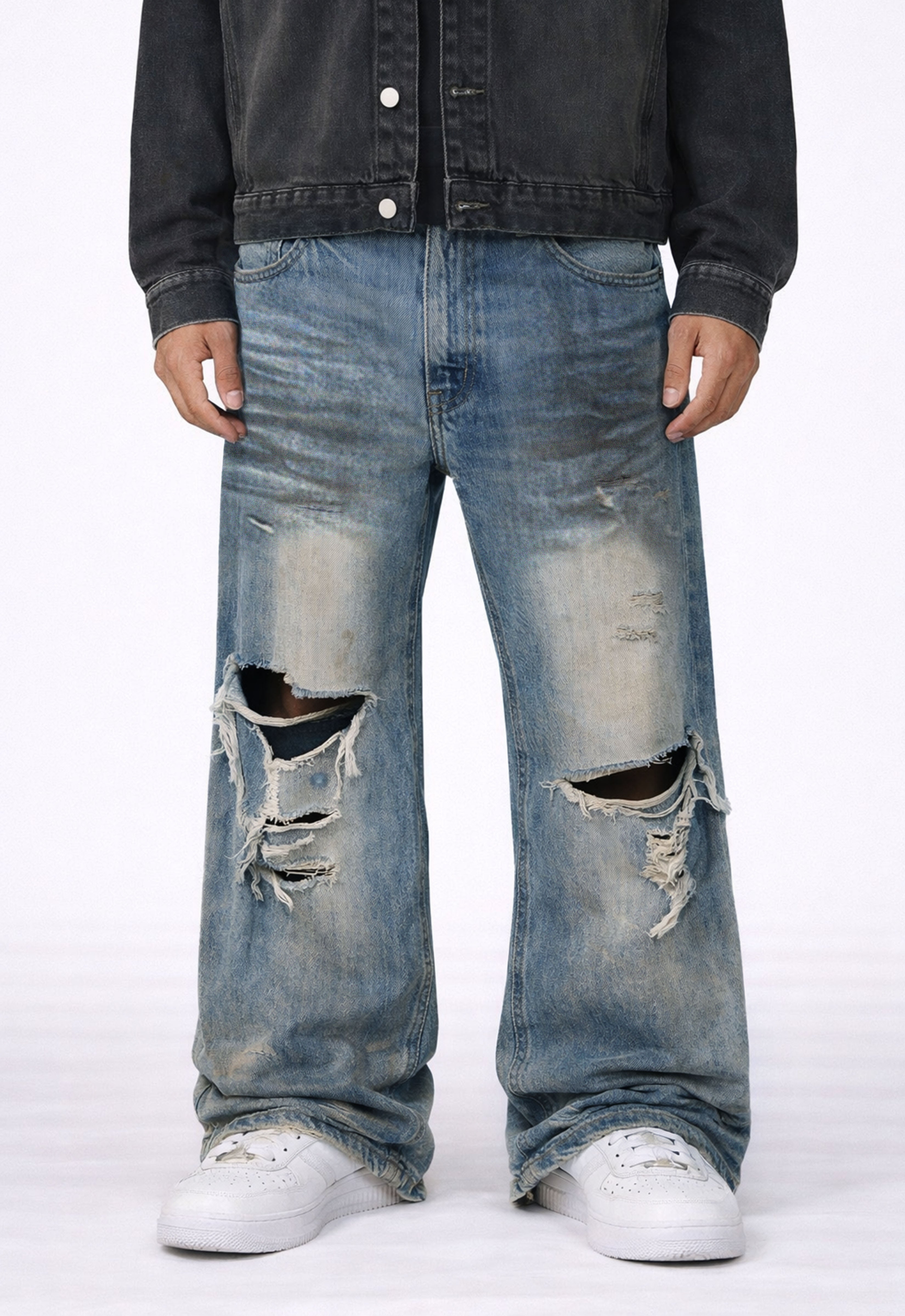 WIDEBOY DESTROYED DENIM